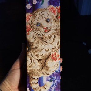 Diamond Dotz Craft Kit-White Tiger Cub